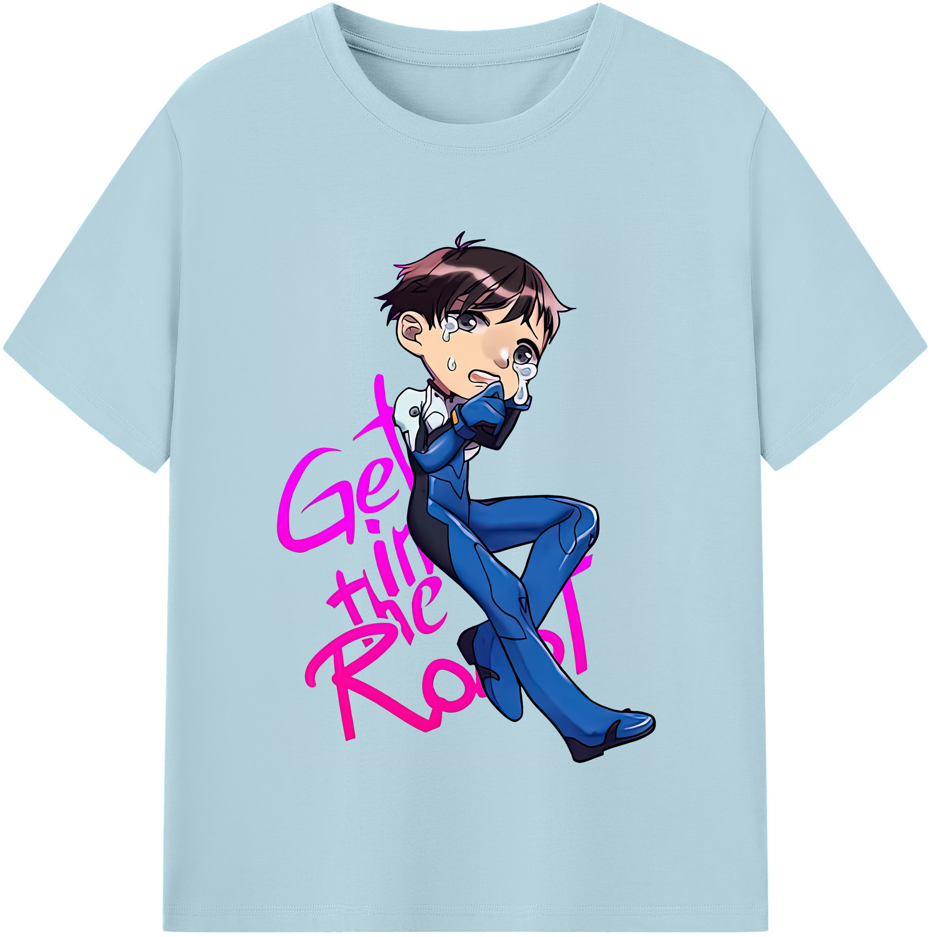 （画像用） EVA 新世紀エヴァンゲリオン 綿100％半袖Tシャツ（フロントプリント）